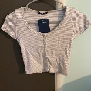 Brandy Melville button tee